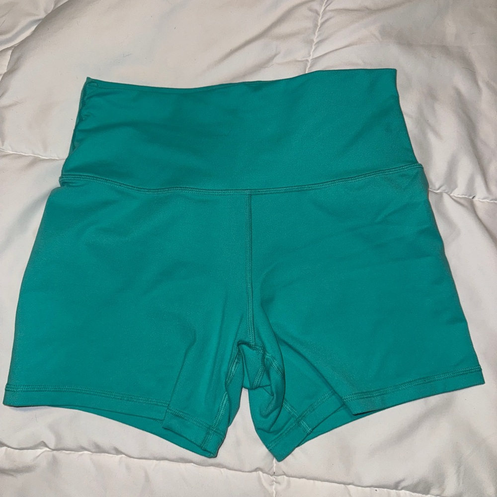 Offline Aerie Green Bike Shorts